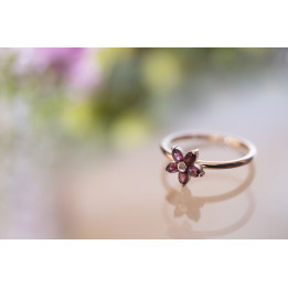 Periwinkle ring